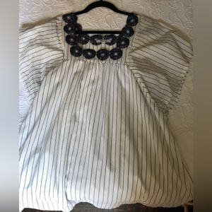 Madewell stripes dress size M maternity newborn